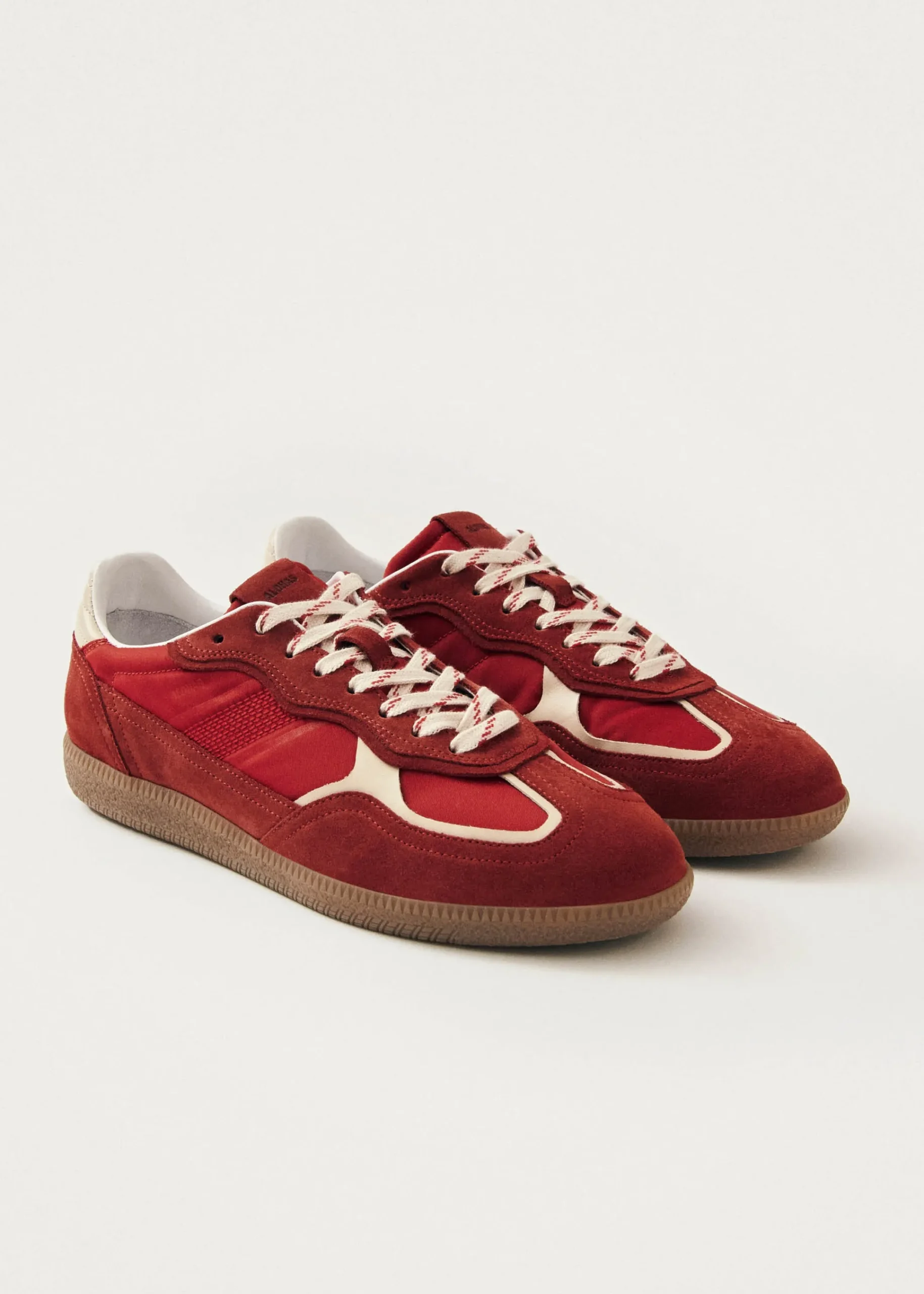 Tb.490 Rife Sheen Red Leather Sneakers|ALOHAS Best