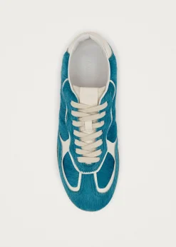 Tb.490 Rife Soft Blue Leather Sneakers|ALOHAS New