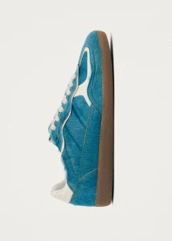 Tb.490 Rife Soft Blue Leather Sneakers|ALOHAS New