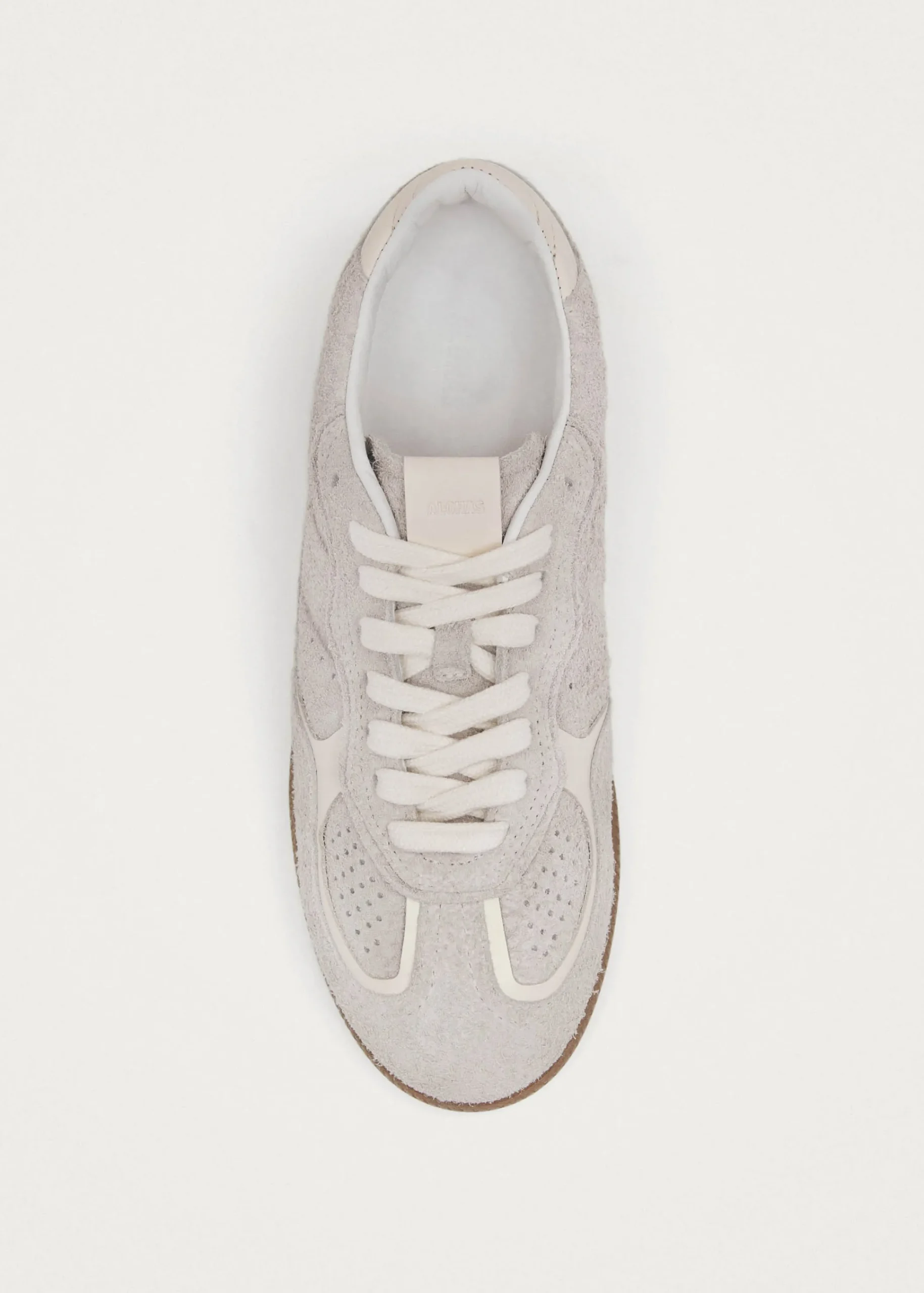 Tb.490 Rife Suede Fuzzy Light Grey Leather Sneakers|ALOHAS Hot