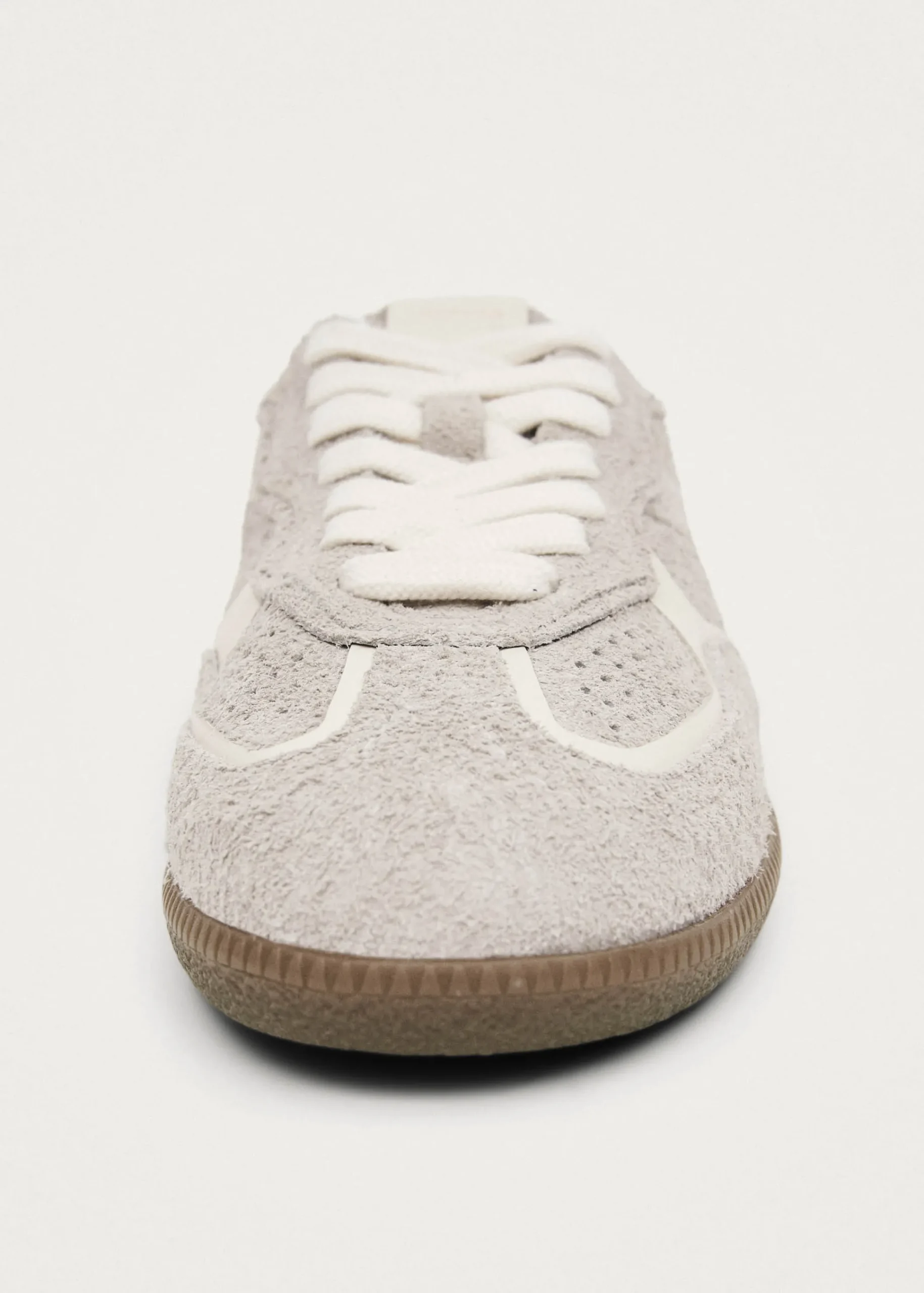 Tb.490 Rife Suede Fuzzy Light Grey Leather Sneakers|ALOHAS Hot