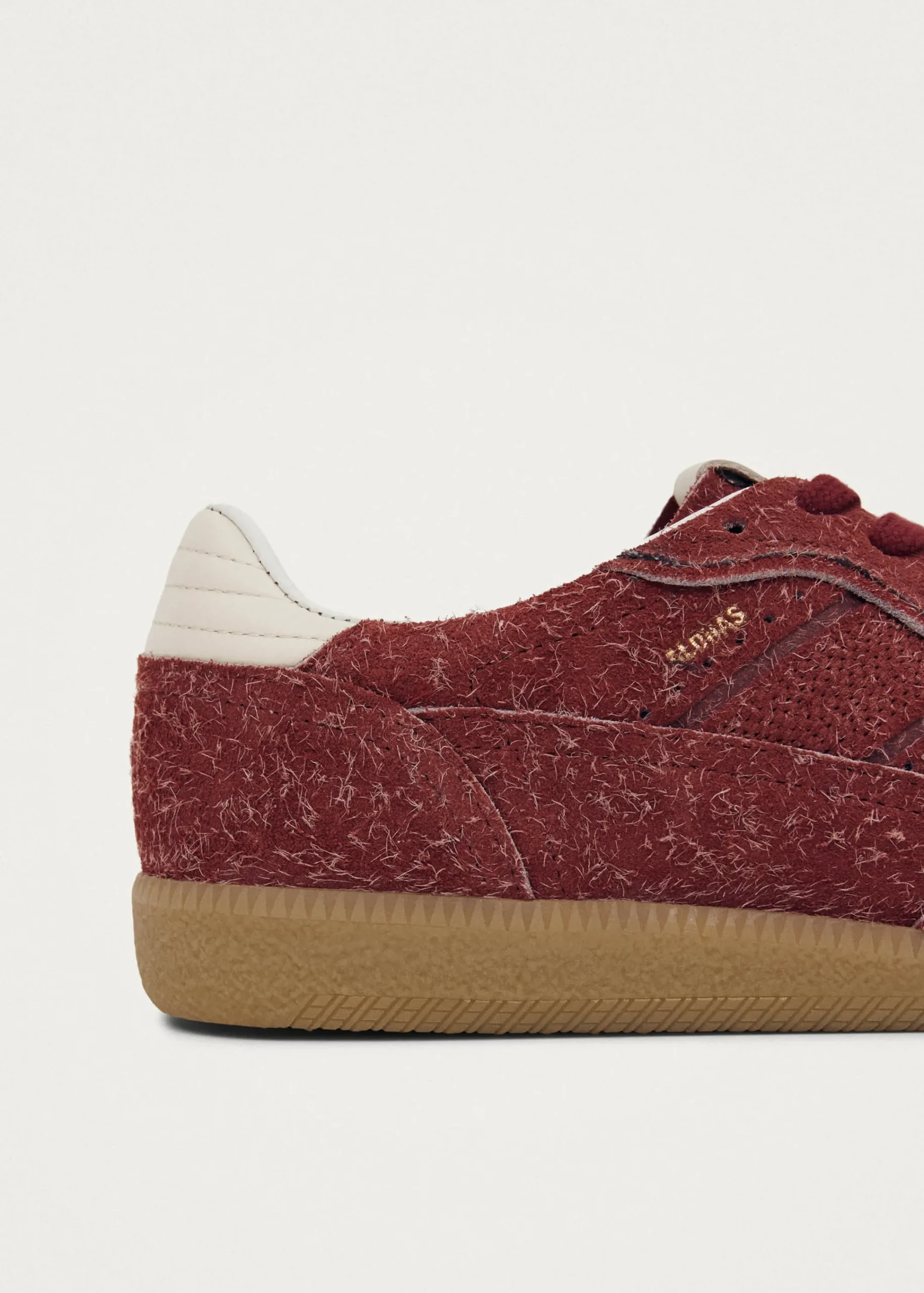 Tb.490 Rife Suede Fuzzy Red Leather Sneakers|ALOHAS Outlet