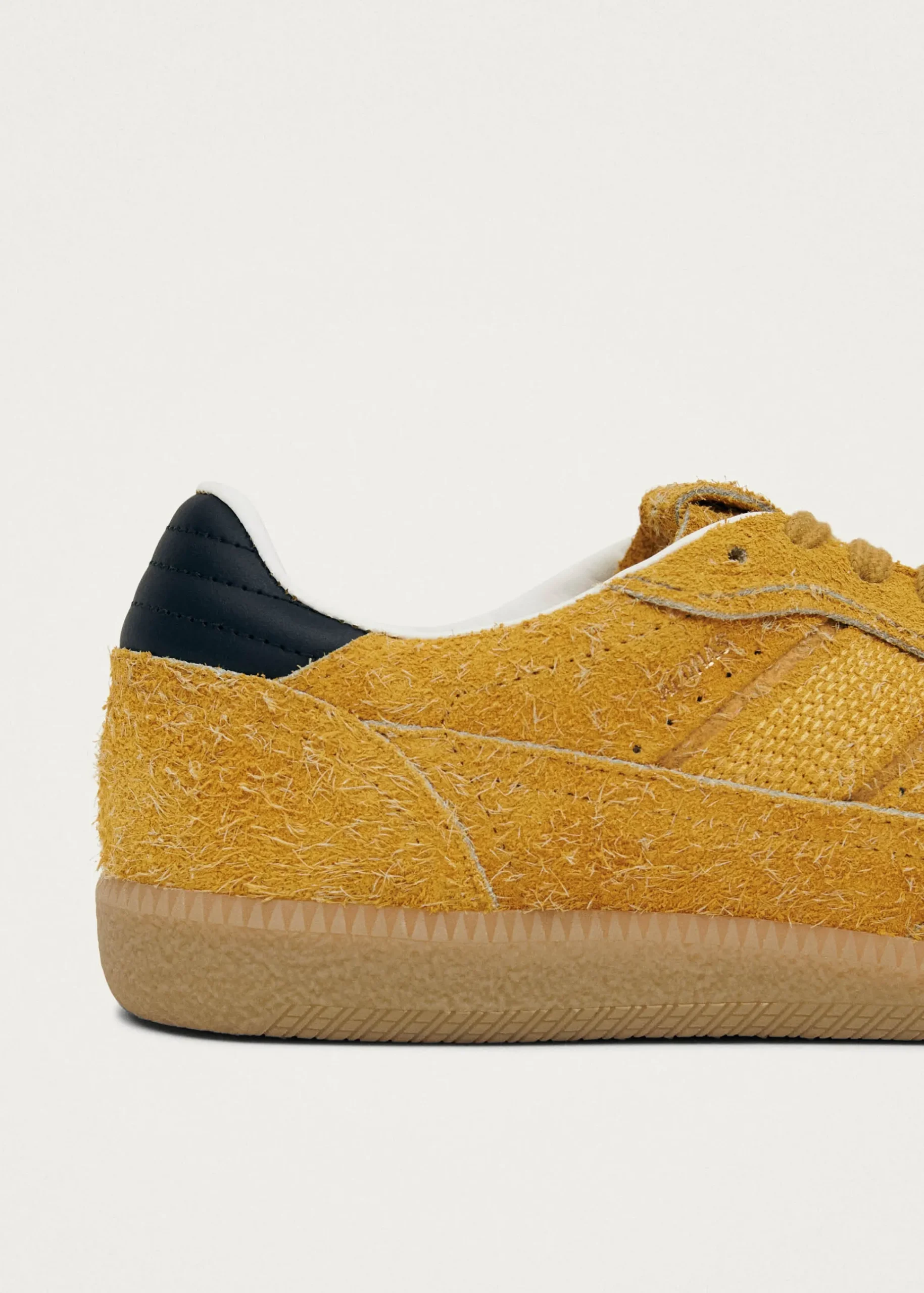 Tb.490 Rife Suede Fuzzy Yellow Leather Sneakers|ALOHAS Fashion