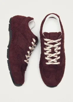tb.56 Suede Fuzzy Burgundy|ALOHAS New