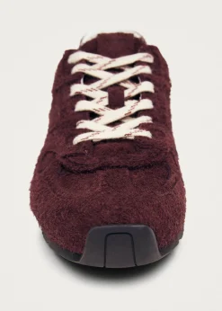 tb.56 Suede Fuzzy Burgundy|ALOHAS New