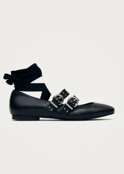 Thekla Leather Ballet Flats|ALOHAS Discount