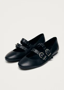 Thekla Leather Ballet Flats|ALOHAS Discount