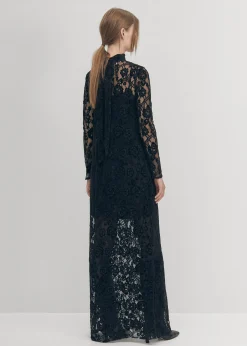 Tiban Lace Black Dress|ALOHAS Discount
