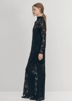 Tiban Lace Black Dress|ALOHAS Discount