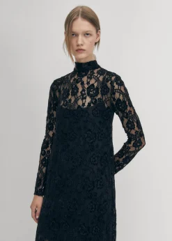 Tiban Lace Black Dress|ALOHAS Discount