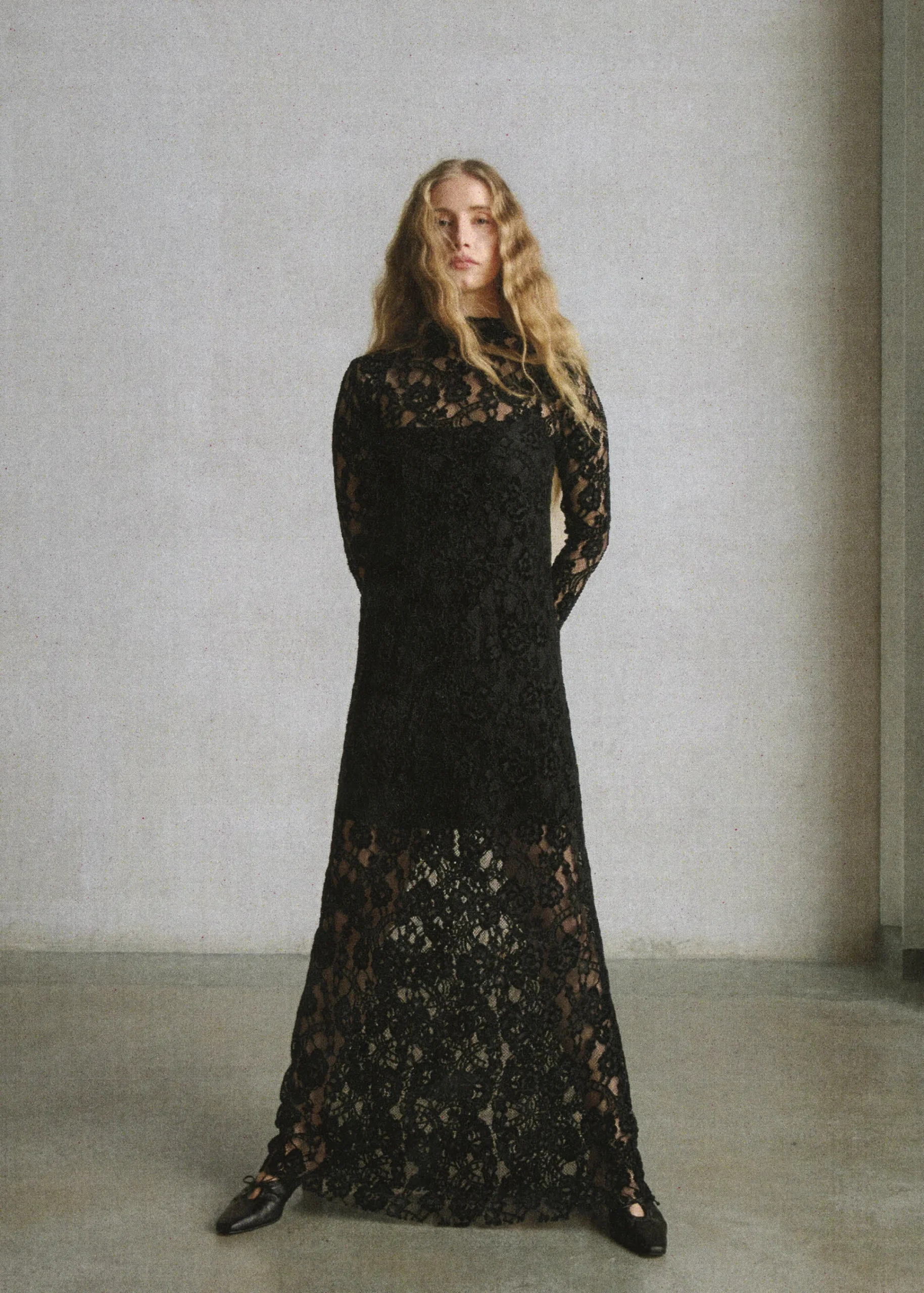 Tiban Lace Black Dress|ALOHAS Discount