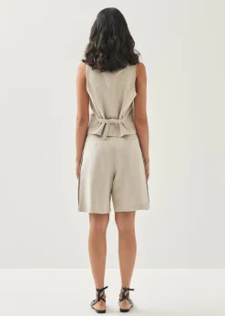 Totti Cream Vest|ALOHAS Outlet