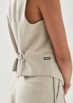 Totti Cream Vest|ALOHAS Outlet