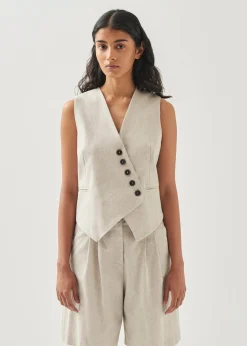 Totti Cream Vest|ALOHAS Outlet