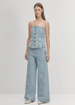 Troyes Blue Denim Tank|ALOHAS Discount