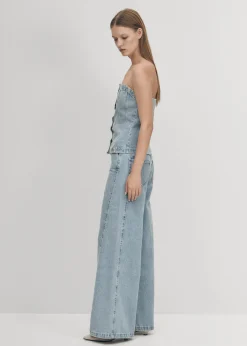 Troyes Blue Denim Tank|ALOHAS Discount