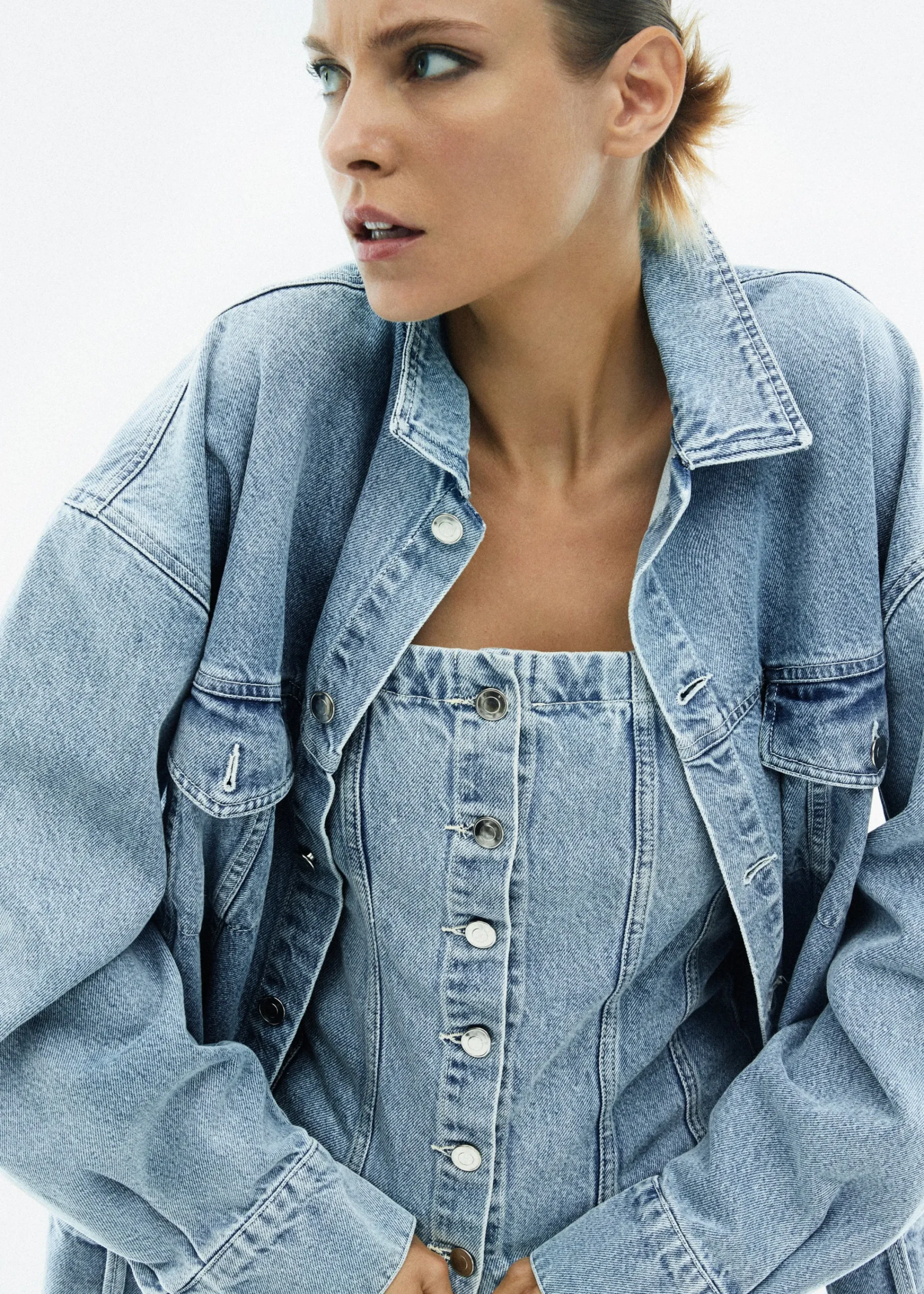 Troyes Blue Denim Tank|ALOHAS Discount
