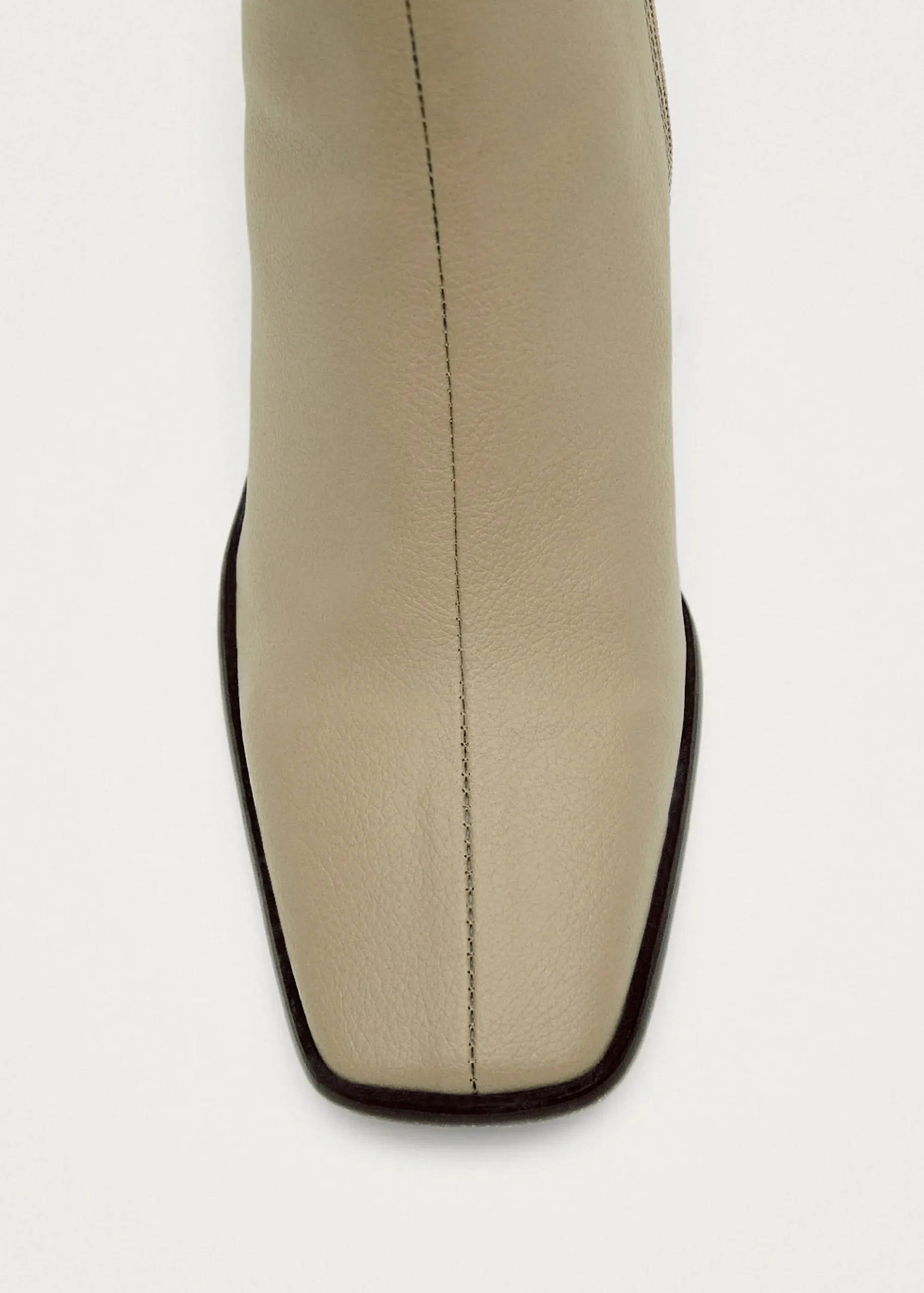 West Cactus Warm Sand Beige Vegan Leather Ankle Boots|ALOHAS New