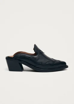 Weston Leather Mules|ALOHAS Outlet