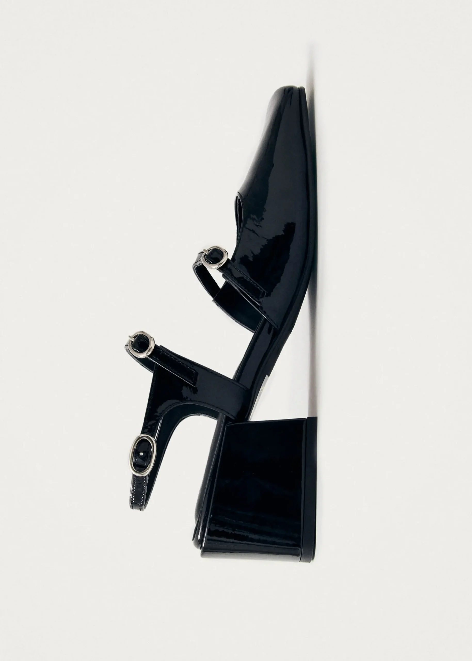 Withnee Onix Black Leather Pumps|ALOHAS New