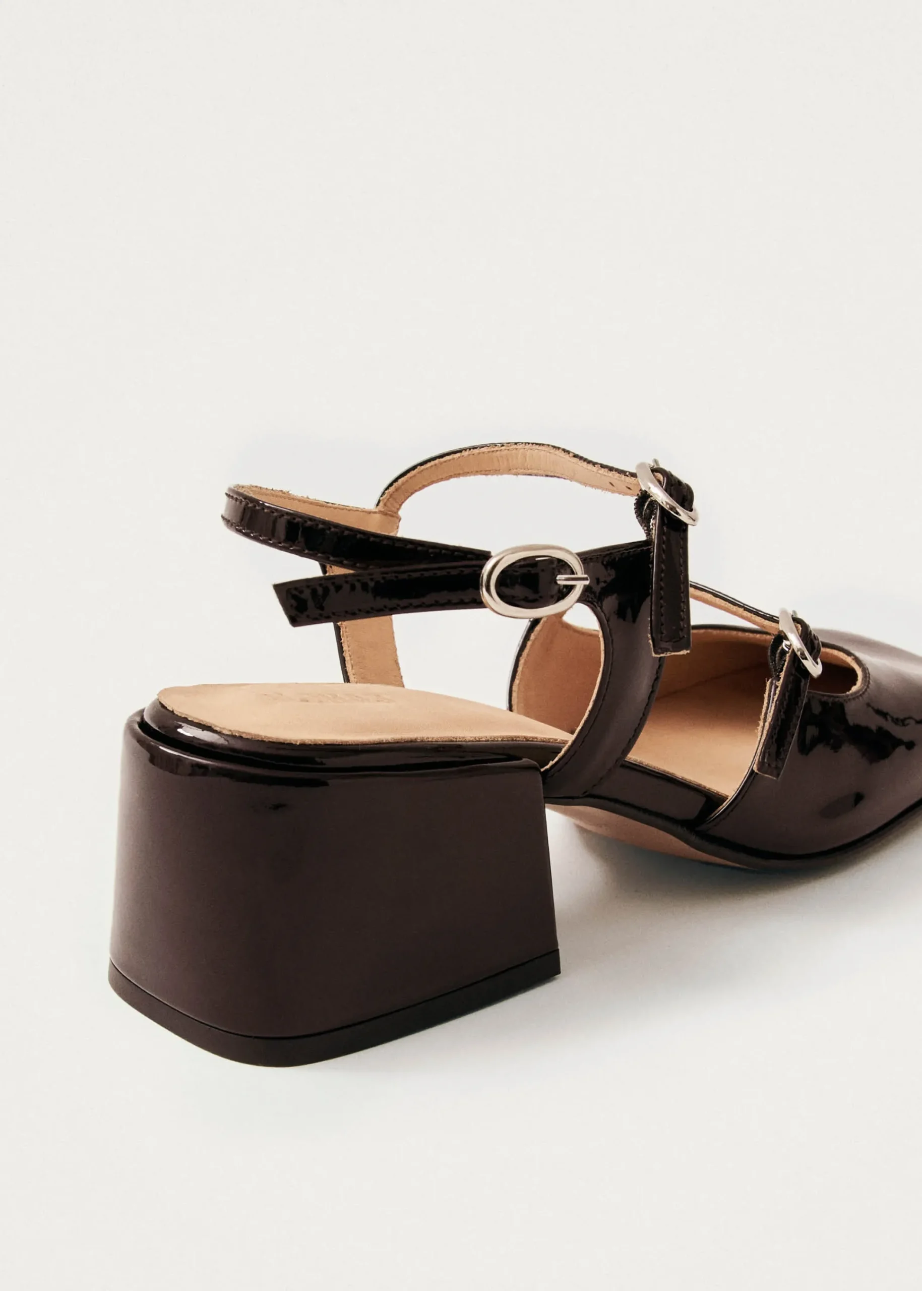 Withnee Onix Brown Leather Pumps|ALOHAS Clearance