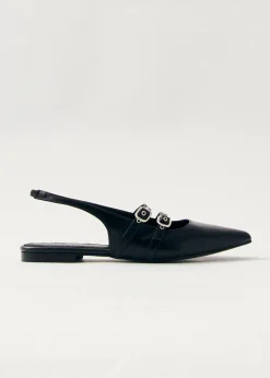 Wren Leather Ballet Flats|ALOHAS Hot