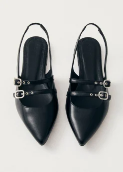 Wren Leather Ballet Flats|ALOHAS Hot