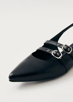 Wren Leather Ballet Flats|ALOHAS Hot